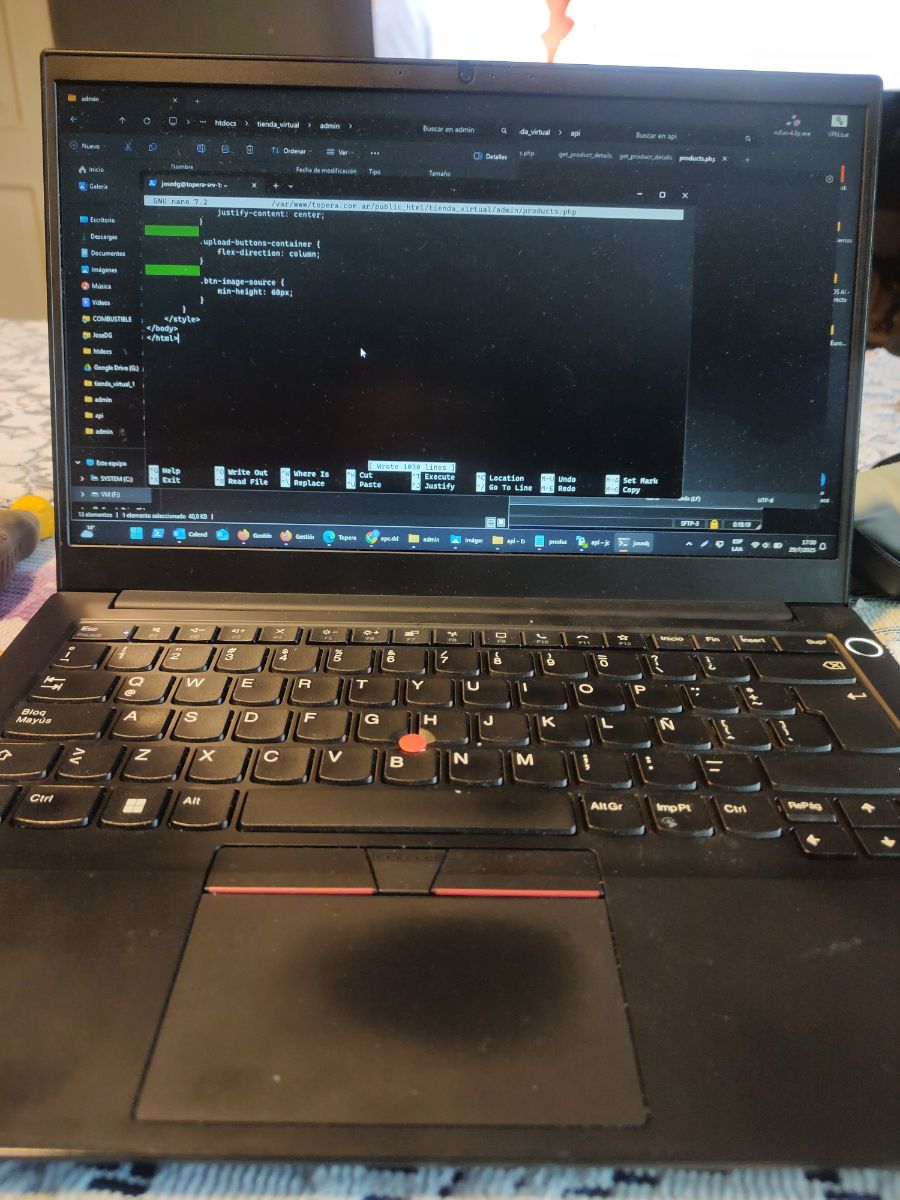 Producto creado con el celular